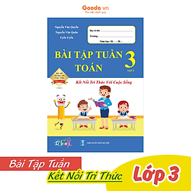 Bài Tập Tuần Toán Lớp 3 - Kết Nối Tri Thức - Học kì 2