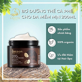 Bơ dưỡng thể cà phê Đắk Lắk Cocoon cho da mềm mịn và rạng rỡ 200ml Lamita Hair Spa - LS035