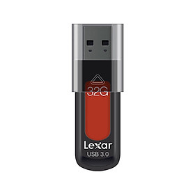 Ổ đĩa flash USB USB 3.0 Nắp trượt bảo vệ 256-bit AES Lexar S58-Màu đỏ-Size
