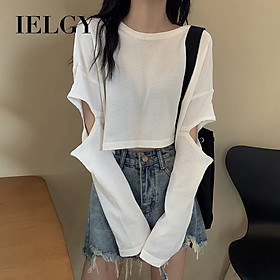 IELGY women's Korean style loose thin western style outer top