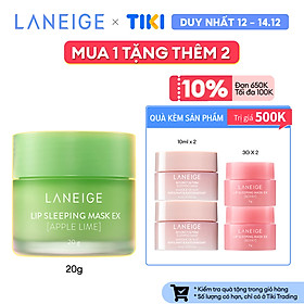 Mặt Nạ Ngủ Cho Môi Laneige Lip Sleeping Mask Apple Lime EX 20g