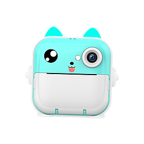 Instant Print Camera for Kids, Selfie Video Camera 2.4 inch LCD Screen  Toys Children Selfie Camera for 3-12 Years Old Girls Boys