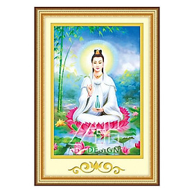 Mua Tranh thêu Quan Âm ms 53400  chưa thêu 