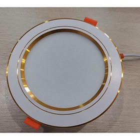 Đèn dowlight 7w 3 màu trắng vàng hồng