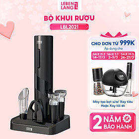 Mua Bộ mở rượu vang Lebenlang LBL2021  dụng cụ mở nút chai rượu vang bằng pin  không kèm pin - hàng chính hãng
