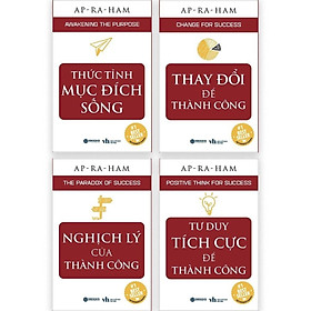 Sách combo 4 cuốn khai sáng trí tuệ chiếm lĩnh bí mật để thành công - sbooks