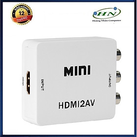 Mua Bộ Chuyển Đổi Tín Hiệu HDMI sang AV Full HD 1080p - Trắng -hn