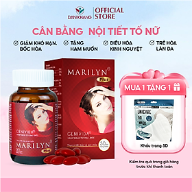 Viên Uống Cân Bằng Nội Tiết Tố, Cải Thiện Sinh Lý Nữ Marilyn (Hộp 30 viên)