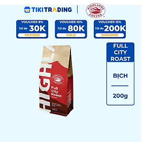 Cà Phê Hạt Full City Roast Highlands Coffee 200g