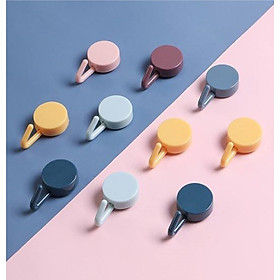 Mua Set 5 móc tròn dán tường treo đồ đa năng VT