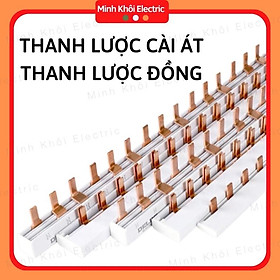Mua Thanh Lược Cài Át  Aptomat  Tủ Công Nghiệp  thanh lược đồng  cài răng nối át