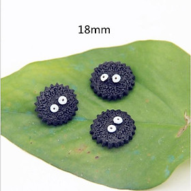 Combo 10 mô hình con bồ hóng Susuwatari dùng trang trí tiểu cảnh, bonsai, thủy sinh, DIY