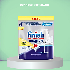 Viên rửa bát finish quantum 100 viên 14 in 1