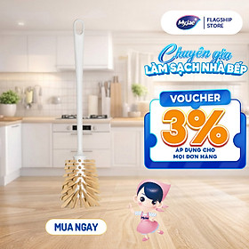 Cây rửa ly kháng khuẩn đầu chải mền mại MyJae