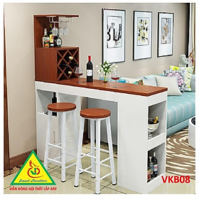 Mua Quầy bar mini kết hợp tủ rượu VKB08 ( không kèm ghế) - Nội thất lắp ráp Viendong Adv