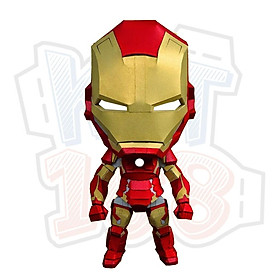 Mô hình giấy Marvel Avengers chibi Robot Iron Man Mark 43 - Mô ...