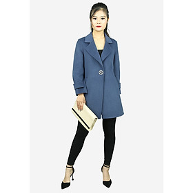 >> BÁO GIÁ ÁO MĂNG TÔ NỮ DẠ LEN AKL045N NÂU ĐẬM | Shopee Lazada Sendo Tiki mới nhất 168 Aó măng tô nữ tay dài suông dạ 2 mặt lông cừu xanh đậm AK15836XD
