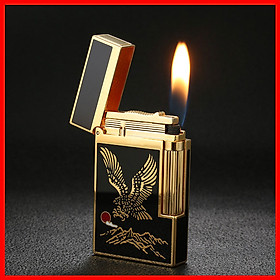Mua Hộp Quẹt Bật Lửa Gas Đá Sơn Mài Nền Đen Khắc Hình Cao Đại Bằng Chúa Tể Bầu Trời Thể Hiện Đẳng Cấp Của Phái Nam Giới (Màu Ngẫu Nhiên)