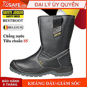 Mua Ủng bảo hộ Safety Jogger Bestboot ủng da bò thật chống trơn trượt  chống cháy mũi thép  lót thép