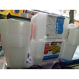 Mua Combo 100 hộp nhựa và 2kg túi