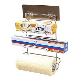 Kệ inox dán tường bếp,dán cạnh tủ lạnh đa năng