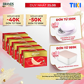 Combo 5 nước yến thật brand's đường phèn
