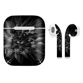 Mua Miếng dán skin chống bẩn cho tai nghe AirPods in hình thiết kế - atk342 (bản không dây 1 và 2)