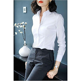 Áo sơ mi nữ dài tay công sở thời trang poniva