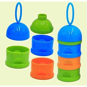 Mua Hộp chia sữa bột  thức ăn có quai đeo cho bé đi du lịch  đi lớp-betuti -Amina