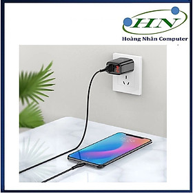 Mua BỘ SẠC NHANH 3A ME7 VÀ Bộ sạc nhanh 2.4A C86 type-c 2 cổng usb (đèn led báo ampe)