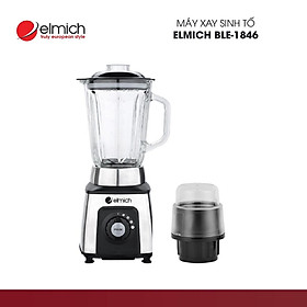 Máy xay sinh tố Elmich BLE-1846 - Công suất 600W - Hàng Chính Hãng