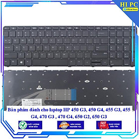 Mua Bàn phím dành cho laptop HP 450 G3 450 G4 455 G3 455 G4 470 G3 470 G4 650 G2 650 G3 - Hàng Nhập Khẩu mới 100%