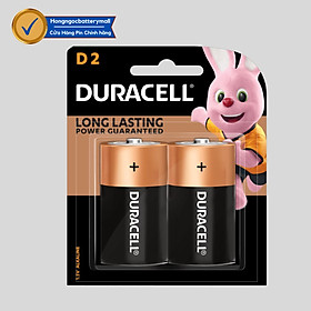 Vỉ 2 Viên Pin Đại ( Pin D ) 1,5V DURACELL Siêu Bền - Hàng chính hãng