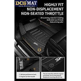 Thảm lót sàn xe ô tô Audi Q5 2019- nay thương hiệu DCSMAT cao cấp,thiết kế chuẩn form xe
