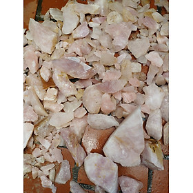 Mua Đá Thạch Anh Hồng Thô Tự Nhiên (500gr)
