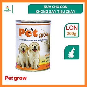 Hình ảnh Pet Grow – Sữa Cao Cấp Dành Cho Chó Con Trên 1 Ngày Tuổi – Sản Phẩm Thuộc Thương Hiệu Uy Tin Chất Lượng Về Chế Phẩm Sinh Học Dùng Trong Chăn Nuôi Vemedim – Cam Kết An Toàn, KHÔNG Tiêu Chảy – PG01