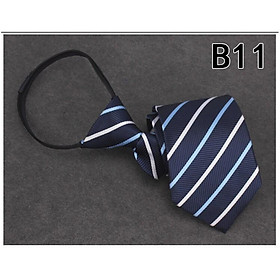 Cà vạt nam trung niên tiện lợi thắt sẵn có dây kéo form đẹp mẫu chuẩn 11-2020 Giangpkc