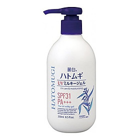 Sữa Dưỡng Thể Chống Nắng Hatomugi SPF31 PA+++ Nhật Bản, 250ml