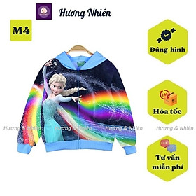 Áo khoác bé gái hình elsa từ 10-43kg. Ao chống nắng chất liệu thun da cá thấm hút mồ hôi Áo Khoác Bé Gái Hình Elsa Từ 10-43Kg. Ao Chống Nắng Chất Liệu Thun Da Cá Thấm Hút Mồ Hôi