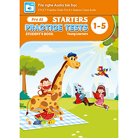 Hình ảnh sách [E-BOOK] CYLET Practice Tests Pre A1 Starters File nghe Audio