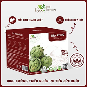 Mát gan, chống oxy hóa Trà atiso túi lọc GOCE - 40g 20 túi x 2g