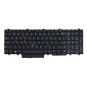US Laptop Replacement Keyboard QWERTY for Dell Latitude E5550 PK1313M4A26