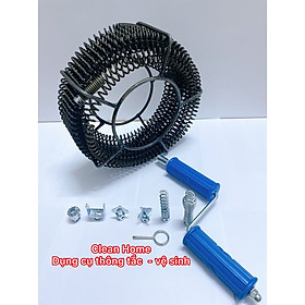 Mua Dây Thông Tắc Cống Lò Xo Phi 16 Dùng Tay Quay ( 12M )