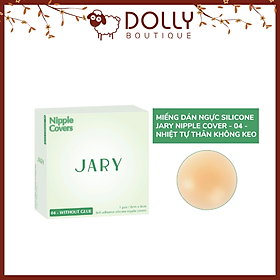 Miếng Dán Ngực Silicone Jary Nipple Covers – 04 Nhiệt tự thân không keo