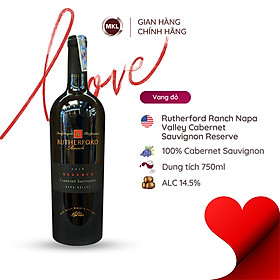 Rượu vang đỏ Mỹ Rutherford Ranch Napa Valley Reserve Cabernet Sauvignon 750ml 15% nhập khẩu - Hàng chính hãng