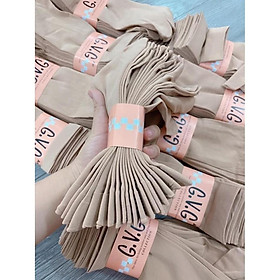 Bộ 10 đôi vớ chống nắng nữ màu da - tất da nữ xỏ ngón - p15-10