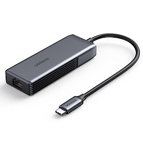 Mua Ugreen UG70604CM312TK Bộ chuyển đổi USB type C 3.1 sang 5G Lan Card màu ghi xám - HÀNG CHÍNH HÃNG