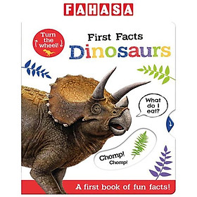 Ảnh bìa First Facts Dinosaurs (Turn-the-Wheel Books)