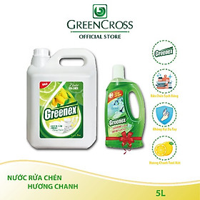 NƯỚC RỬA CHÉN GREENEX HƯƠNG CHANH TƯƠI