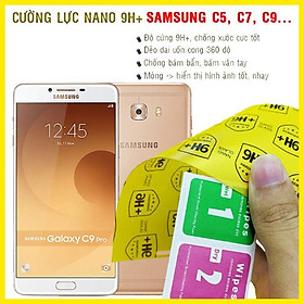 Dán cường lực dẻo nano Samsung C5, C7, C9, C9 Pro